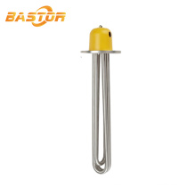 custom 3kw water coil immersion stainless steel electric heating element flange